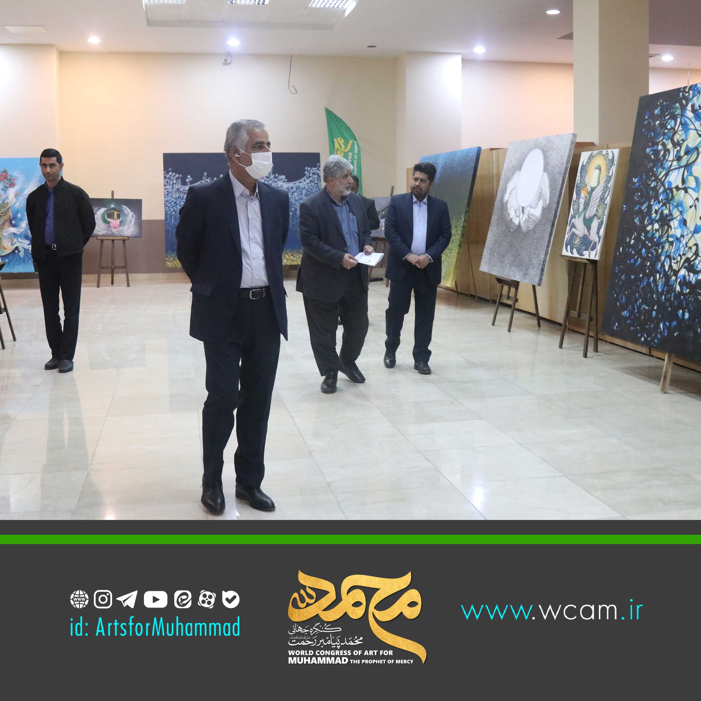 شورای اسلامی شهر شیراز میزبان چهارمین نمایشگاه آثارهنری کنگره جهانی مـحمد ﷺ